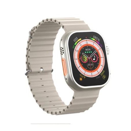 SMARTWATCH M9 ULTRA 2" AMOLED | LLAMADAS BT | CARGA MAGNETICA | BLANCO XO