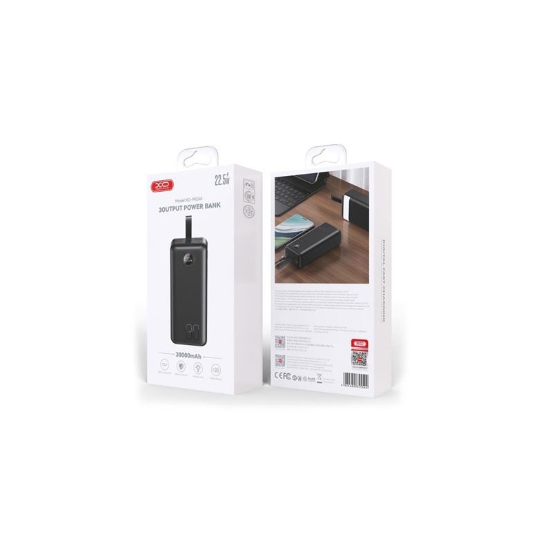 POWERBANK 30000MAH DISPLAY CARGA...
