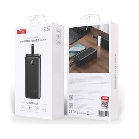 POWERBANK 30000MAH DISPLAY CARGA 22.5W XO