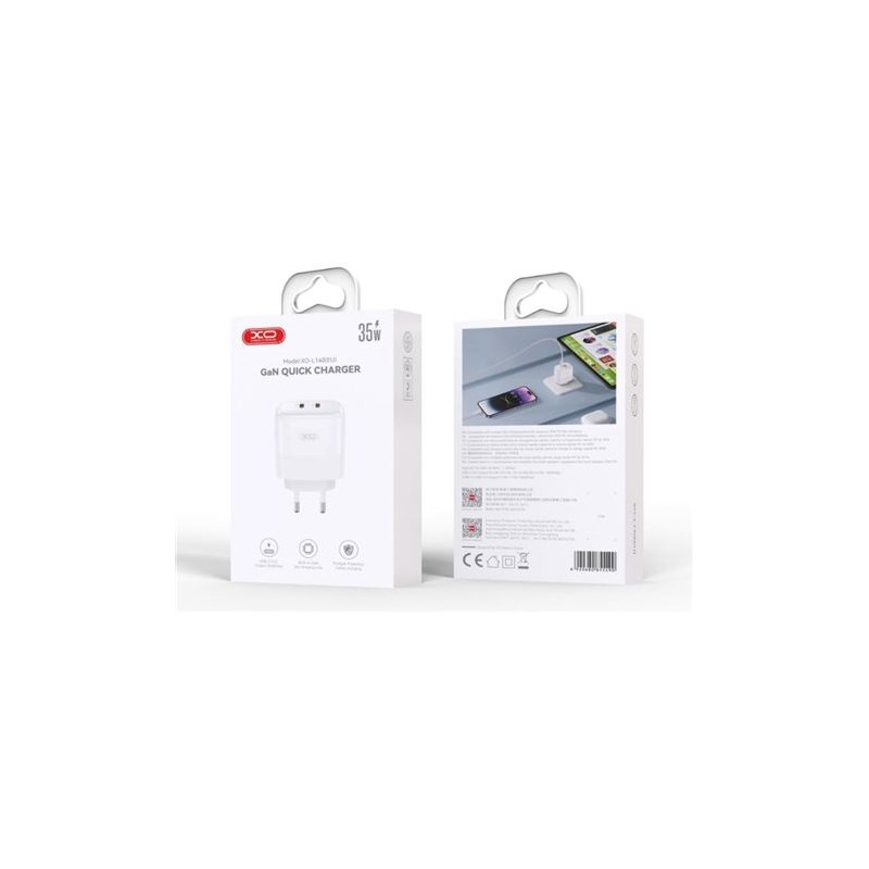 CARGADOR 2XTIPO C 35W CARGA RAPIDA...