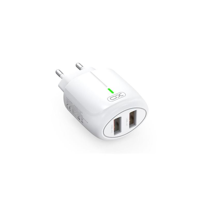 CARGADOR USB X 2 CARGA RAPIDA 2.4A...