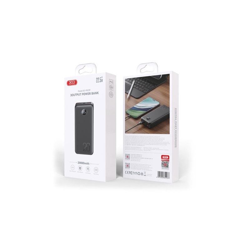 POWERBANK 20000MAH DISPLAY CARGA...