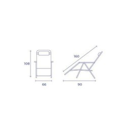 TUMBONA PLEGABLE NEGRO DE... 2