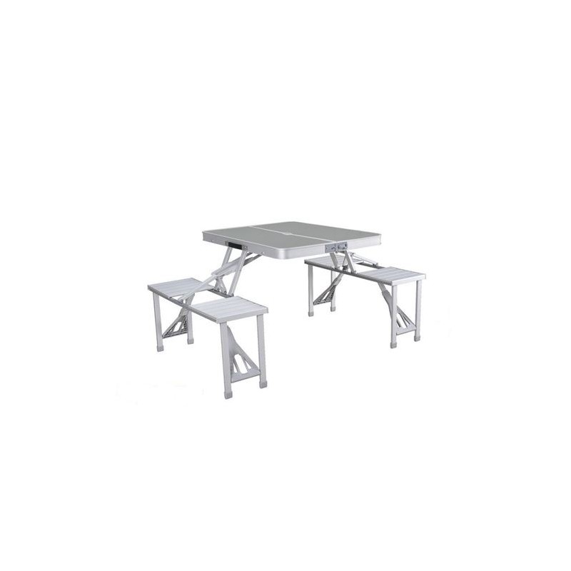 SET MESA CON 4 ASIENTOS PLEGABLES...