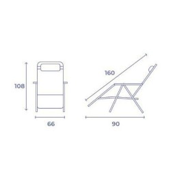 TUMBONA PLEGABLE BEIGE DE... 2