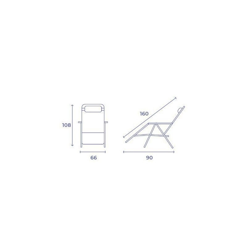 TUMBONA PLEGABLE BURDEOS DE ACERO CON...