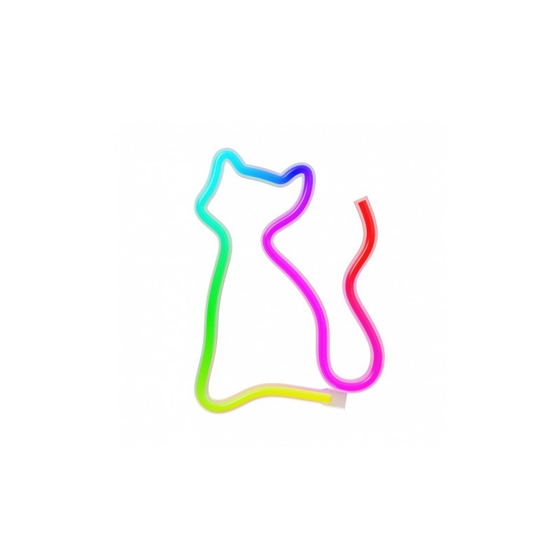LAMPARA DECORATIVA NEON LED GATO...