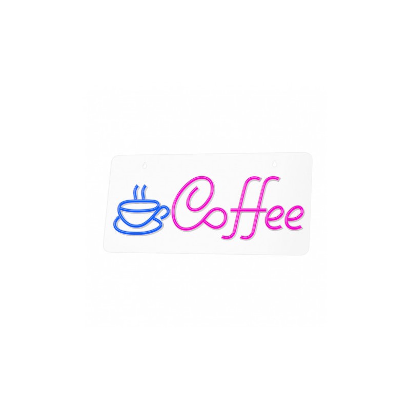 LAMPARA DECORATIVA NEON LED COFFEE...