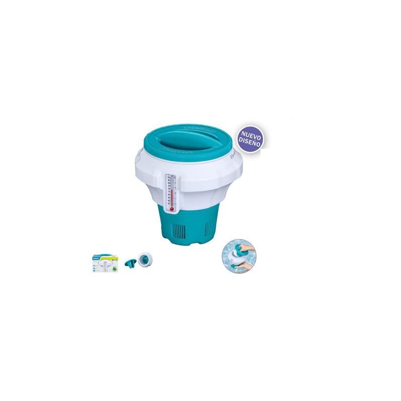 DISPENSADOR CLORO PISCINAS CON...