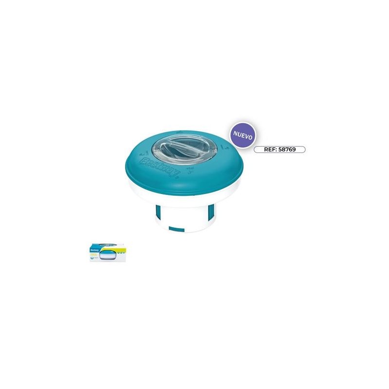 DISPENSADOR CLORO PISCINAS 11CM BESTWAY