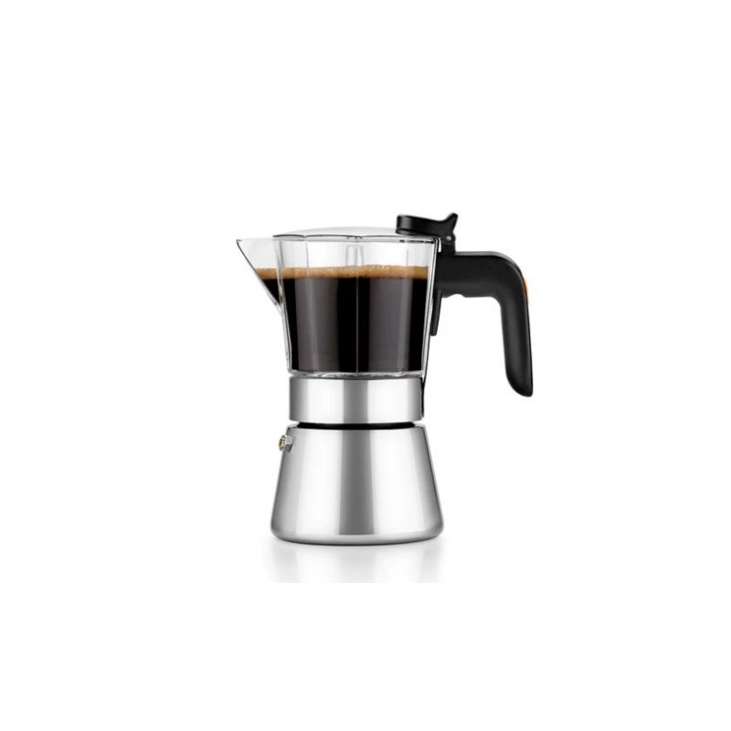 CAFETERA ITALIANA ACERO INOXIDABLE 6...