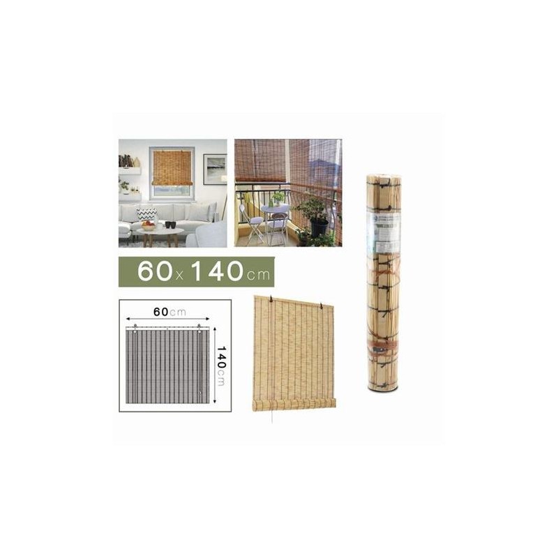 ESTOR ENROLLABLE EFECTO BAMBU 60X140CM
