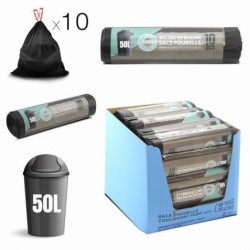 PACK 10 BOLSAS DE BASURA 50...
