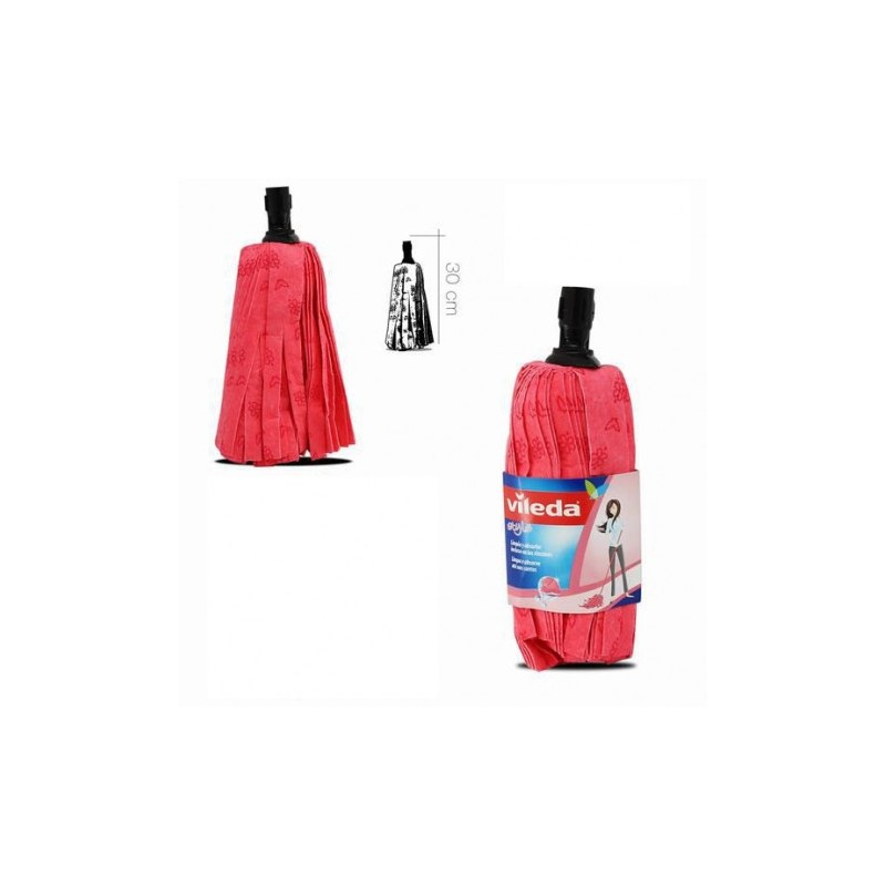 FREGONA STYLE 30CM ROJO VILEDA