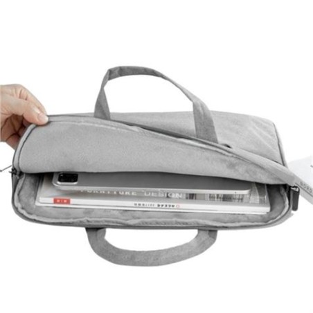 MALETÍN EJECUTIVO PARA PORTÁTILES HASTA 14" CB01GR GRIS XO