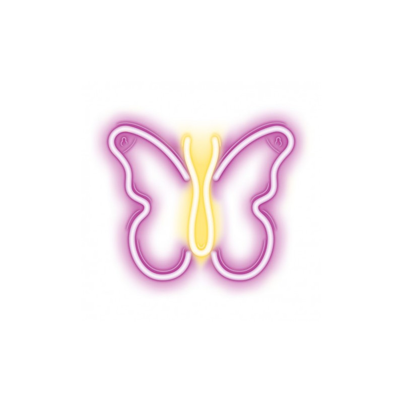 LAMPARA DECORATIVA NEON LED BUTERFLY...