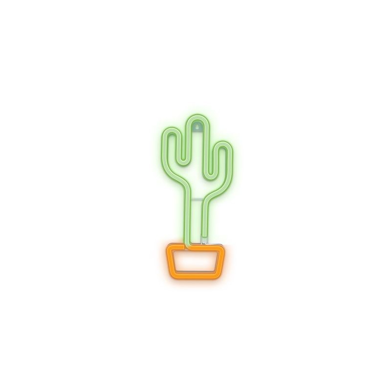LAMPARA DECORATIVA NEON LED CACTUS...