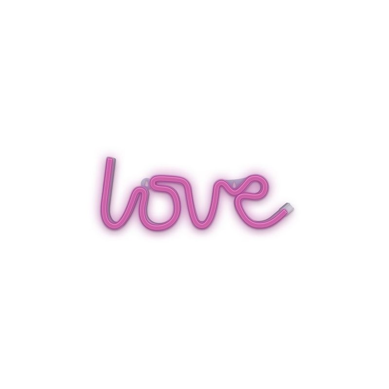 LAMPARA DECORATIVA NEON LED LOVE FOREVER