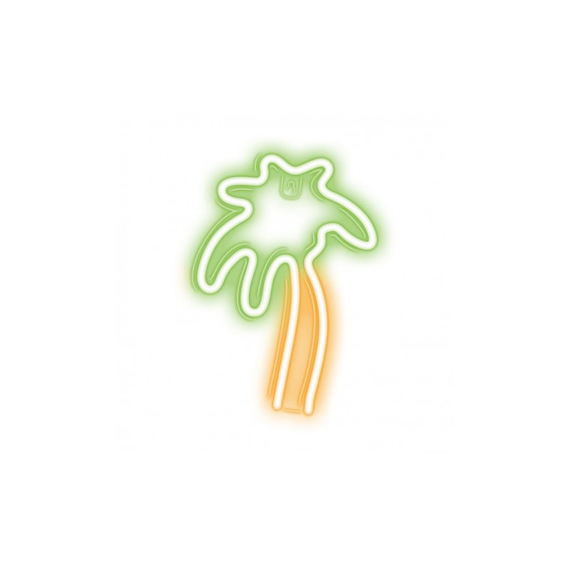 LAMPARA DECORATIVA NEON LED PALM FOREVER