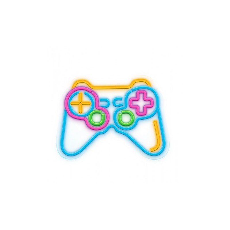 LAMPARA DECORATIVA NEON LED GAMEPAD...