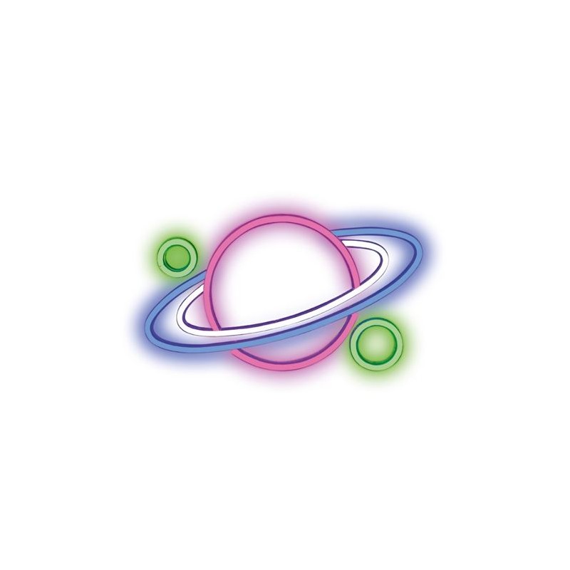 LAMPARA DECORATIVA NEON LED PLANET...