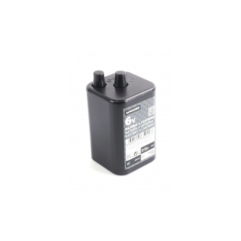 BATERÍA 6V PARA LINTERNAS DE SEÑALIZACION LED MADER