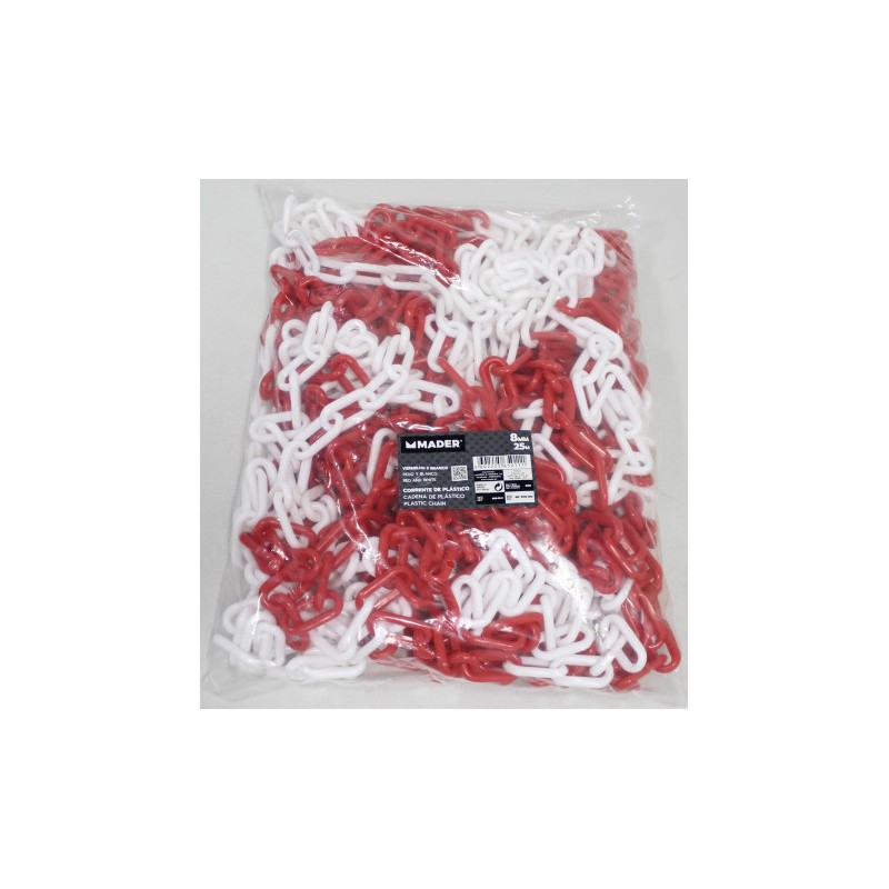 CADENA PLASTICA 8mm.X25Mtrs. MADER