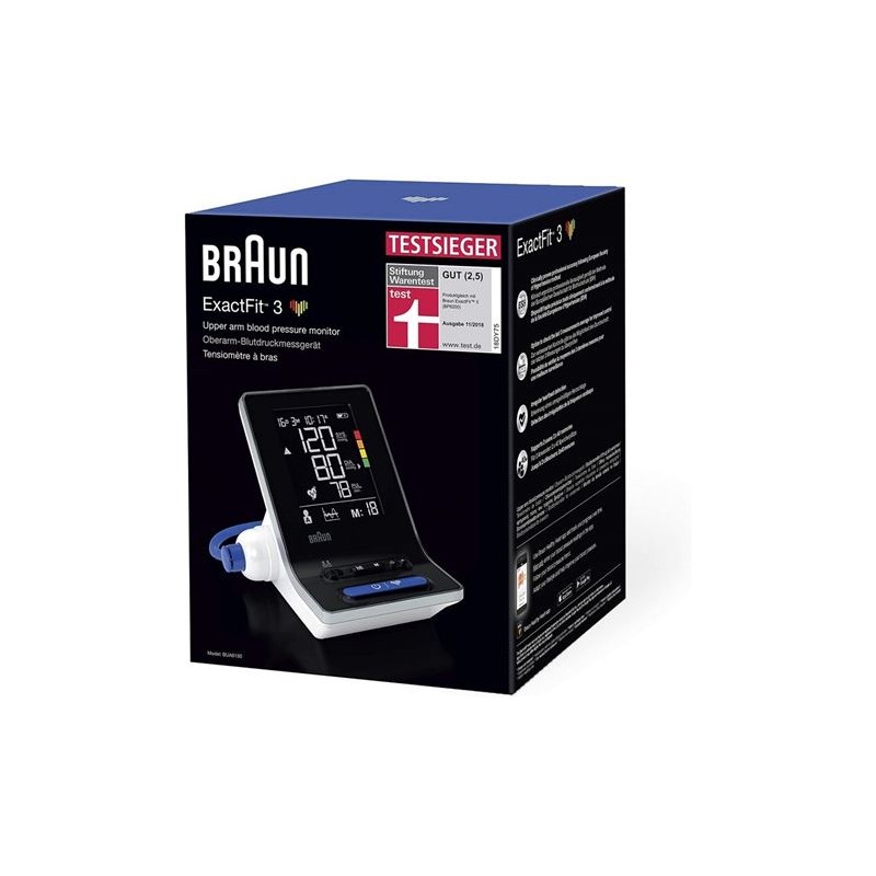 TENSIOMETRO DE BRAZO BRAUN EXACTFIT 3