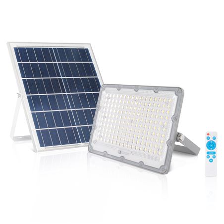FOCO LED SOLAR 100W 2700LM + CONTROL REMOTO ELBAT - EB0381