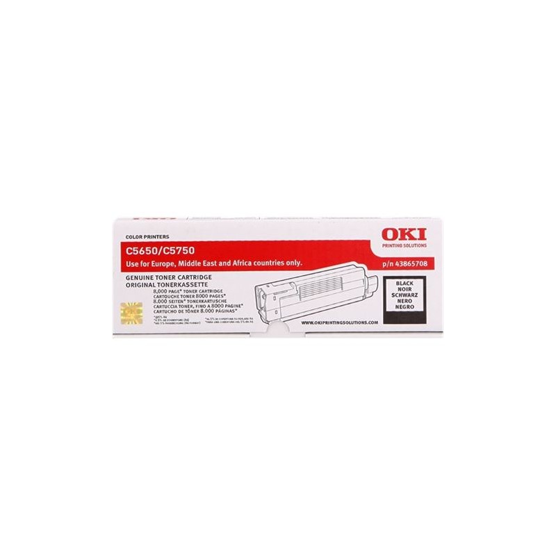 TONER COLOR C5650/C5750 NEGRO 8000...