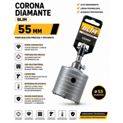 CORONA DIAMANTE 55 MM BLIM
