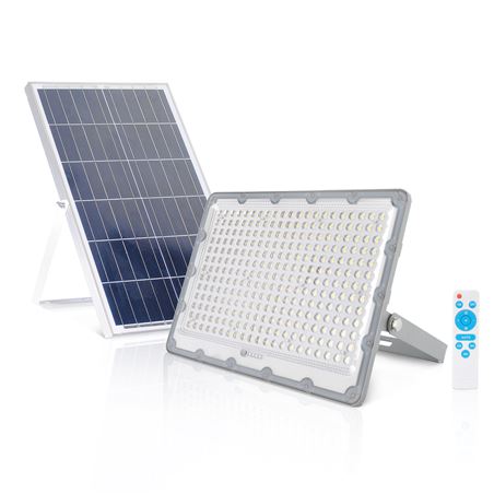 FOCO LED SOLAR 200W 3600LM + CONTROL REMOTO ELBAT - EB0382