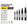 JUEGO EXTRACTOR DE TORNILLOS 5 PCS BLIM