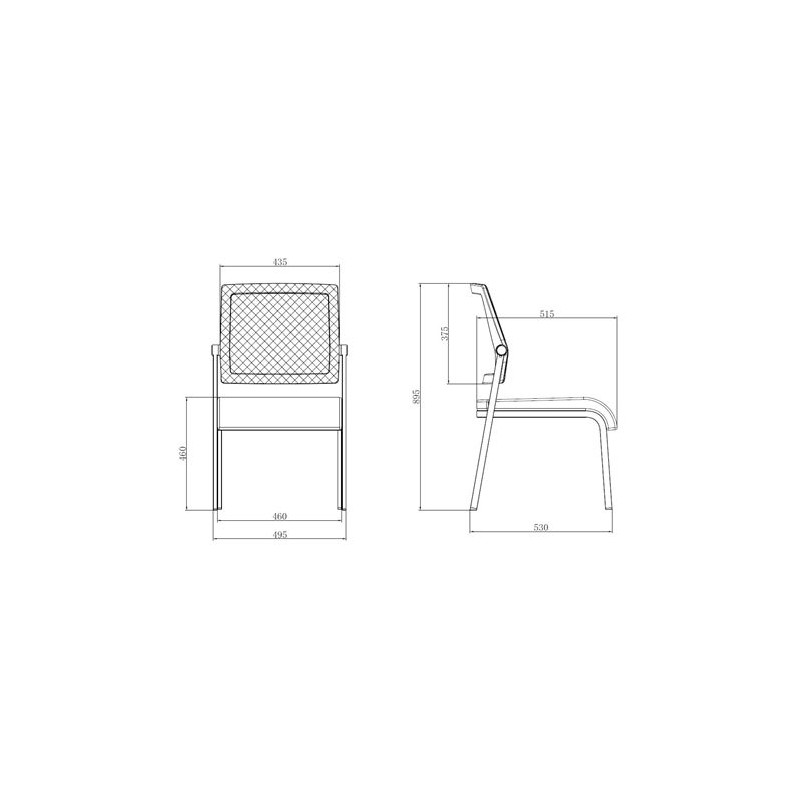 LOTE 4 SILLAS CONFIDENTE DESIGN...
