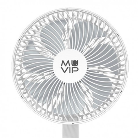 VENTILADOR PORTATIL OSCILANTE 8" BATERÍA MUVIP