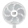 VENTILADOR PORTATIL OSCILANTE 8" BATERÍA MUVIP