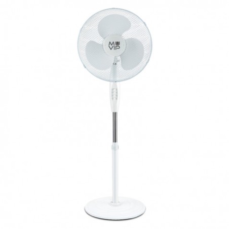 VENTILADOR DE PIE 40CM 45W BASE REFORZADA 3 VELOCIDADES MUVIP