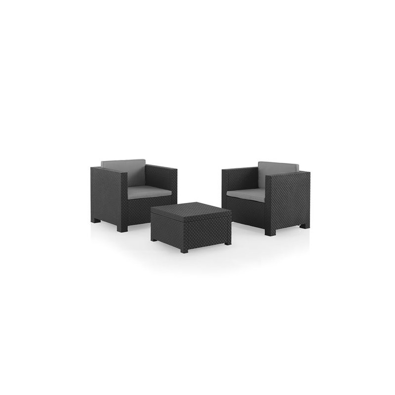 CONJUNTO DE JARDIN 2 SILLAS + MESA...