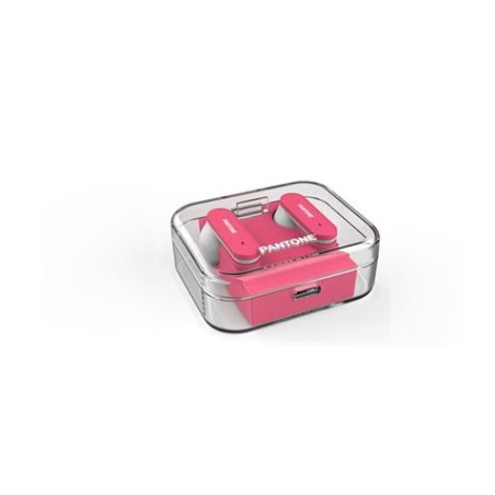 AURICULARES BLUETOOTH TWS 011 ROSA PANTONE TM