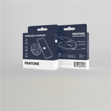 CARGADOR INALAMBRICO 15W PT-WC009 AZUL PANTONE TM
