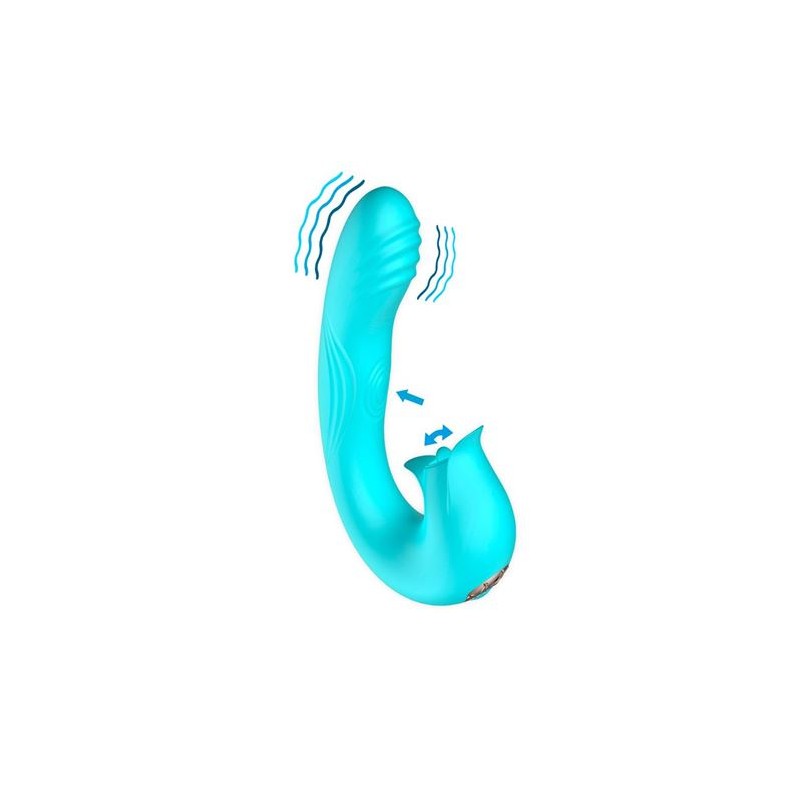 VIBRADOR CON PULSACION Y LENGUA...