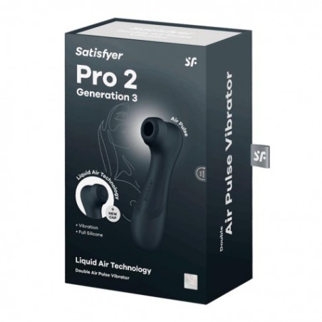 SATISFYER PRO 2 GEN 3 LIQUID AIR NEGRO SATISFYER