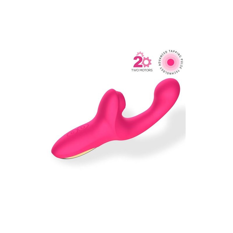 VIBRADOR CON ESTIMULADOR PUNTO G Y...