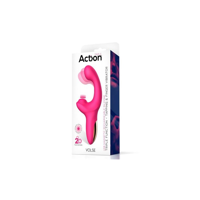 VIBRADOR CON ESTIMULADOR PUNTO G Y...