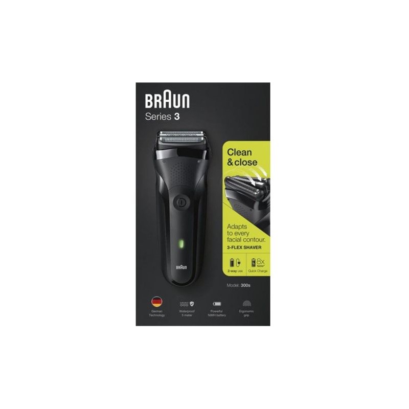 AFEITADORA SERIE 3 300S BRAUN