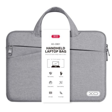 MALETÍN EJECUTIVO PARA PORTÁTILES HASTA 13" CB01GR GRIS XO