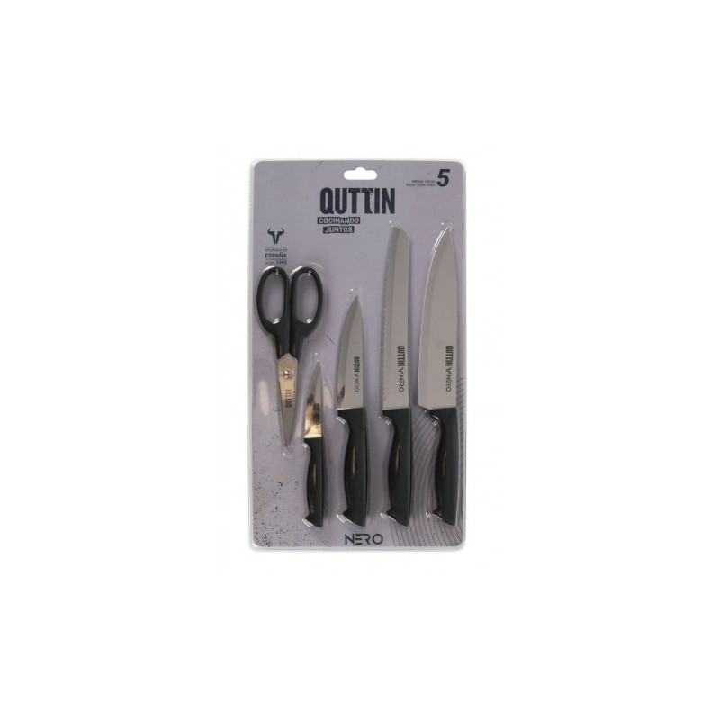 SET CUCHILLOS 5 PIEZAS QUTTIN