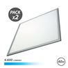 PACK 2 PANELES LED 60X60 40W 4600LM LUZ FRIA ELBAT - EB0371