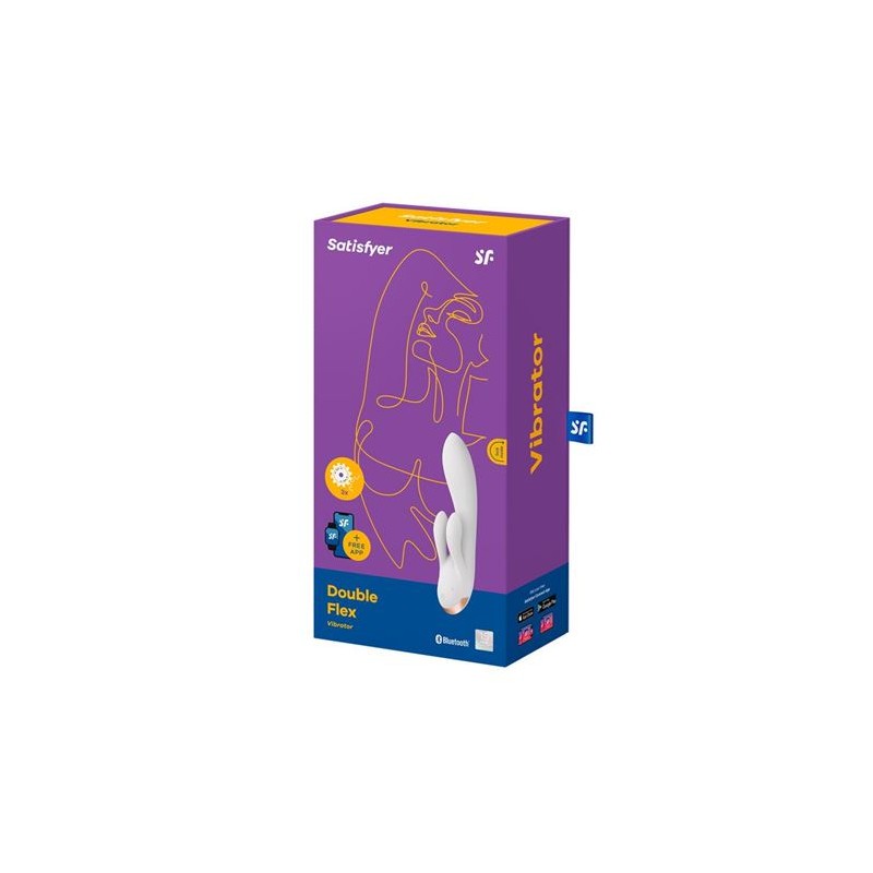 VIBRADOR DOUBLE FLEX PUNTO G 3...