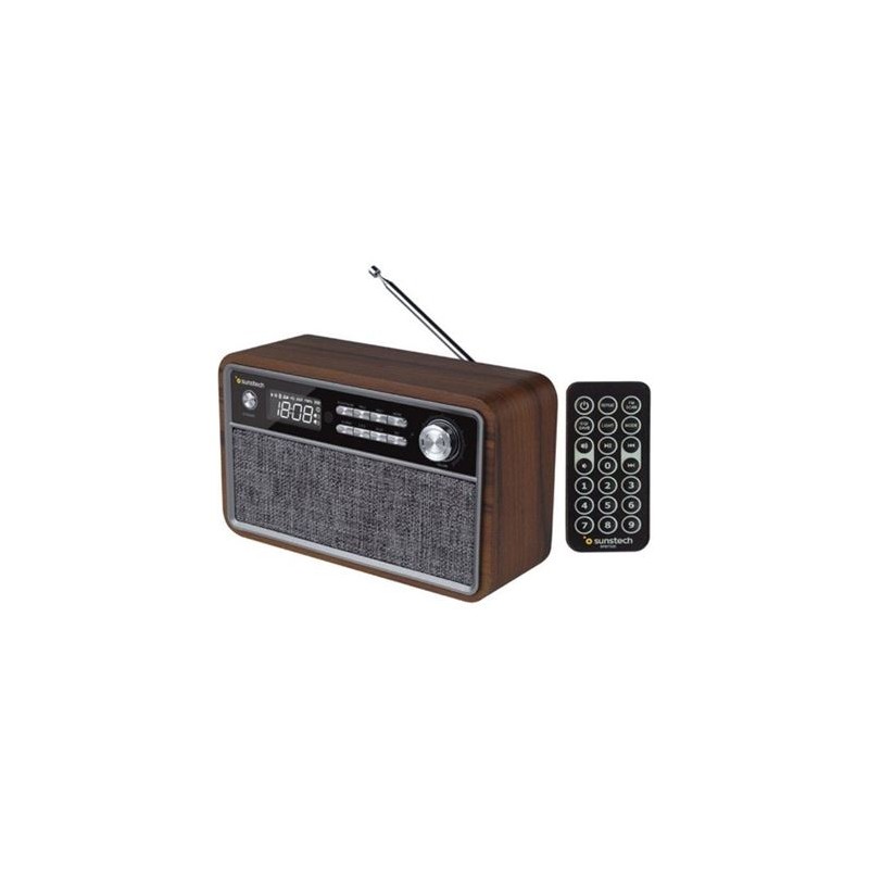 RADIO VINTAGE MADERA RPBT500WD SUNTECH